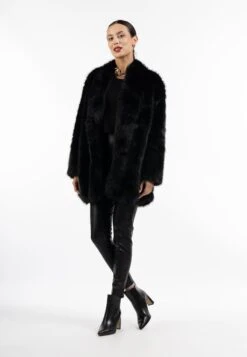 Faina MinyaCappotto InvernaleSchwarz Donna Cappotti FAB21U02Z-Q11