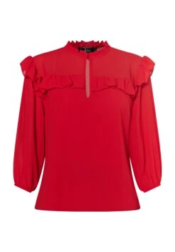 Faina Rüschen - Camicetta - Rot -Faina Sconto ecbf5103a5b84217a05a240684b698a2