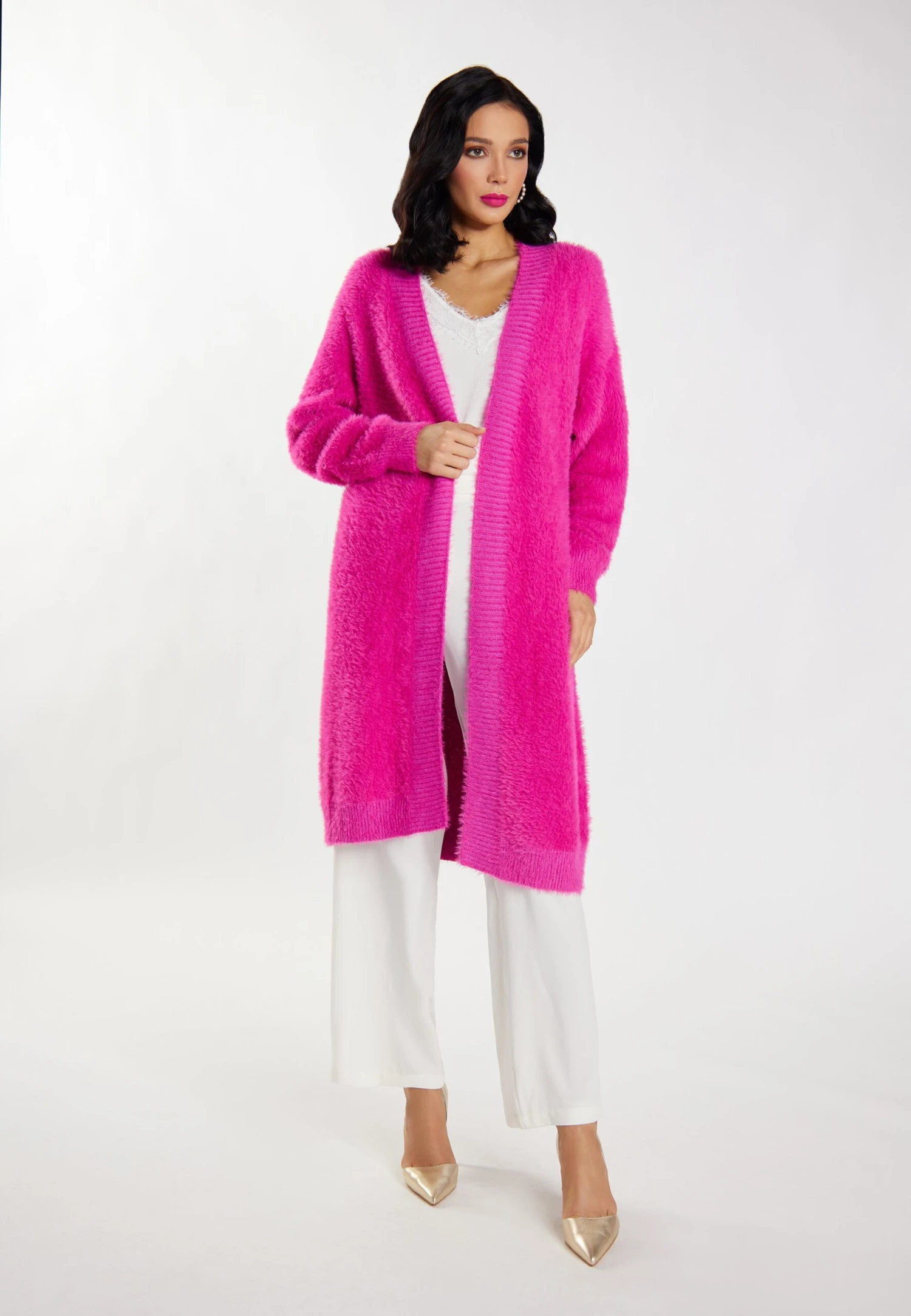 Faina Dedica - Cardigan - Pink 3 Faina Dedica - Cardigan - Pink