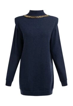 Faina Tuxe - Abito In Maglia - Marine 11 Faina Tuxe - Abito In Maglia - Marine -Faina Sconto f1705986b5b44fdfad9b1d45615d7b20