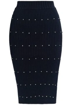 Faina Mit Strass Steinen DulceyGonna A TubinoMarine Donna Gonne FAB21B039-K11 -Faina Sconto f30488086a314a1aaa6b282897f87cb3