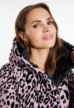 Faina Langer Stepp ImaneCappotto InvernaleMauve Leo Donna Cappotti FAB21U03S-I11 -Faina Sconto f381fc3ff93a40d19b3fe8989faa790b