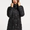 Faina CaspioCappotto InvernaleSchwarz Donna Cappotti FAB21U026-Q11 -Faina Sconto f7e532d6581d40d19ba104032ec3c686