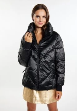 Faina ImaneGiacca InvernaleSchwarz Donna Giacche E Blazer FAB21U03P-Q11
